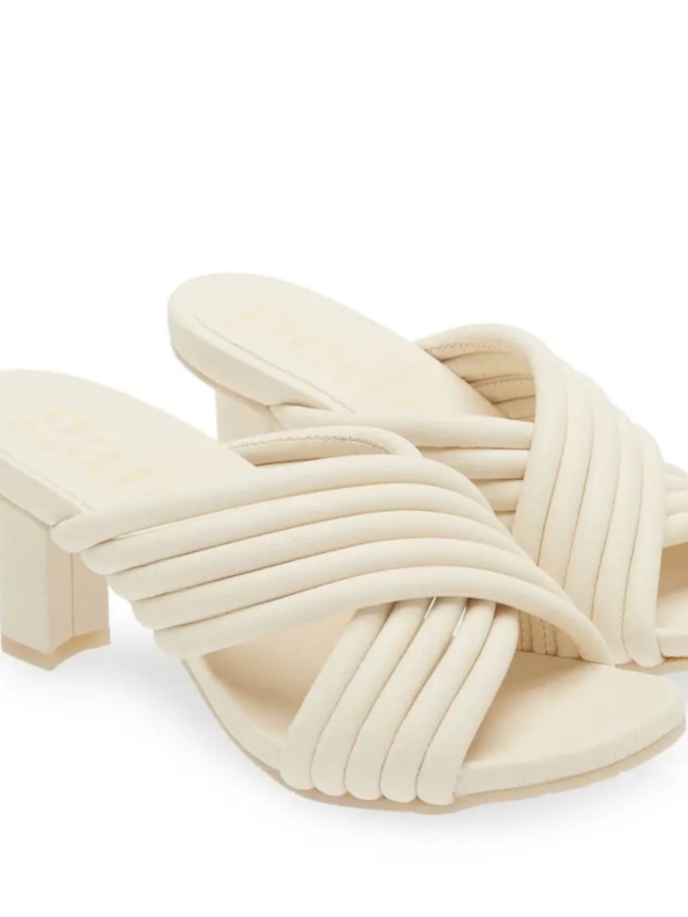 PEDRO GARCIA  Carola Slide Sandal size 8.5 in cream - Picture 6 of 7